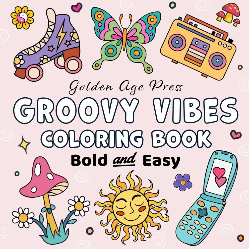 Choose coloring books for beginners with simple